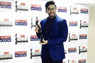 Allu Arjun's new look at Britannia Filmfare Awards (South)
