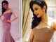 Rakul sports nude-colour
gown at Filmfare Awards South