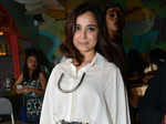 Simone Singh during the launch of Fatty Bow