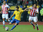 Brazil defenders Thiago Silva