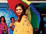 Ruchi Jain poses during the Monsoon Mania party