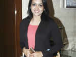 Lena during the launch of actress Kavya Madhavan