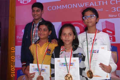 Four Nagpur masters claim gold in Commonwealth Chess