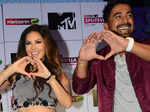 Sunny Leone and Rannvijay Singh