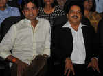 Kumar Vishwas and Udit Narayan during the launch Jagran Film Festival