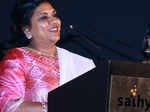 Sripriya Sethupathi speaks during the trailer launch of Kollywood movie