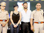 Bollywood actor Suneil Shetty with actress Mandira Bedi