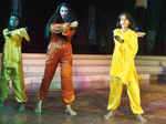 Child artists perform during the play Saloni Goriya