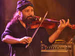 Debajyoti Mishra performs during the music concert