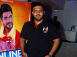 Aditya Sarpotdar during the screening of Marathi film Online Binline