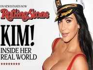 Kim Kardashian turns up the heat with steamy magazine cover