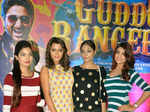 Star cast of Calendar Girls during the premiere of Bollywood film Guddu Rangeela