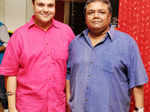Sujoy Prosad Chatterjee and Indraadip Das Gupta during Gossip's 10th anniversary