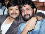 Ganesh and Srinagara Kitty pose together during the audio launch