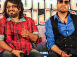 Pritam Chakraborty and Mika Singh during the launch of Eid special song