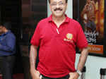 G. Dhananjayan is all smiles during the premiere of Kollywood