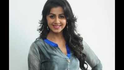 Nikki Galrani attends the promotional event held in Kochi