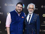 Riyaaz Amlani and Sunil Sethi during the GQ 50 Most Influential Young Indians