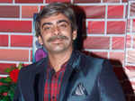 Astad Kale during the premiere of Hindi play