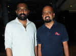 KG Anil Kumar and Vinod during the 100 days