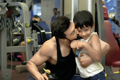 Ashish Chowdhry shares screen space with son Agastya