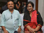 Abhijit Guha and Sudeshna Roy during the 100 days celebration