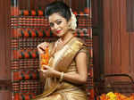 Actress Janani Iyer poses for a photo during an exclusive photo-shoot
