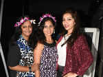 Sujata, Sai lakshmi and Simar during the Chennai Fashion Week pre-party