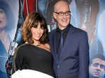 Evangeline Lilly with director Peyton Reed during the world premiere of "Ant-Man"