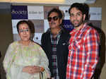 Shatrughan Sinha along with his wife Poonam Sinha and son Luv Sinha
