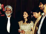 M. F. Husain attends the marriage