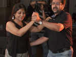 Bratati and Rana Banerjee during a Musical midnight