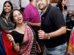 Dr Lekha and Rana Banerjee get clicked during a Musical midnight