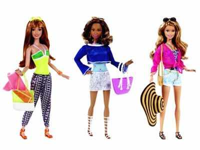 Barbie swaps heels for flats