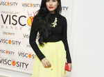 Krishika arrives for the launch of Viscosity Dance Academy