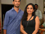 Arun and Puja during a Poetry reading session