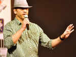 Raoof Gangjee during the comedy show