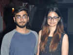 Siddhartha and Khushbu during the comedy show