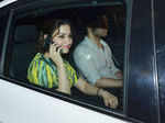 Tamannah Bhatia arrives for the special screening of movie Bahubali