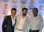 Guests during the Box Cricket League press meet