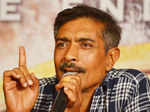 Prakash Jha speaks during the press meet of Bollywood movie Gangaajal 2