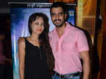 Girija Joshi and Gashmeer Mahajani during the trailer launch