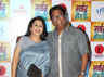 Vandana Gupte and Jaywant Wadkar during the premiere