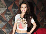 Devashi Khanduri during the premiere of Bollywood movie