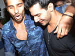 Sidharth Malhotra bonds with Varun Dhawan during ABCD 2 success party