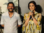 Nishikant and Tabu during the press conference