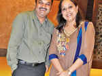 Ajeet and Kiran during a party organised by Rotary Club