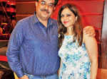 Satendra and Poonam during a party organised by Rotary Club