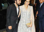 Siddhant arrives with sister Shraddha Kapoor for the wedding reception of Shahid Kapoor and Mira Rajput