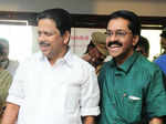 N Sakthan and Jothi Dev during the P Kesavadev Literary Award